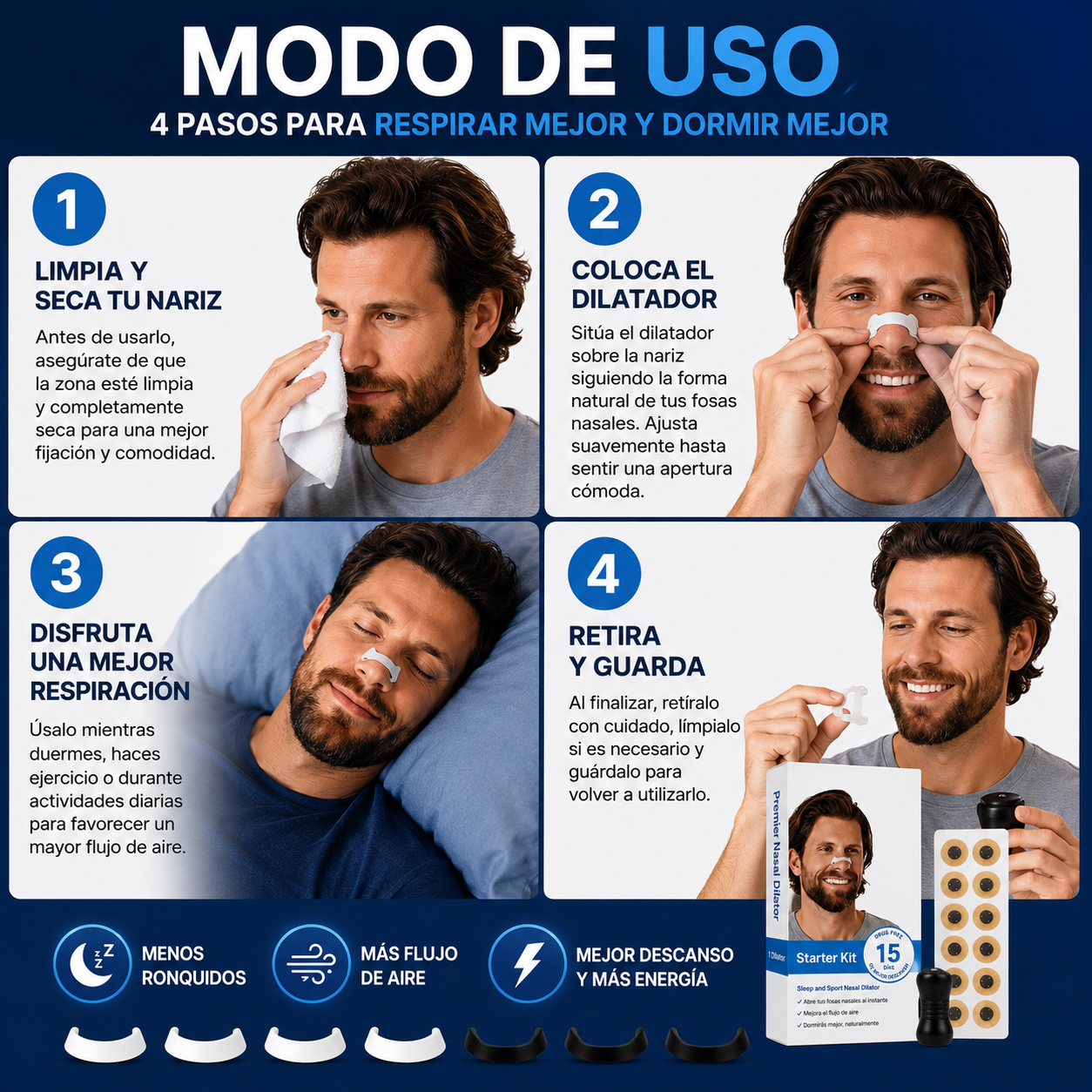 SET NasalDream® - Disfruta noches más tranquilas y un mejor descanso