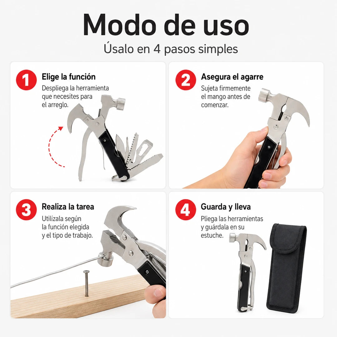 ResuelvePro® - Ten una solución práctica a mano para pequeños imprevistos + estuche de regalo